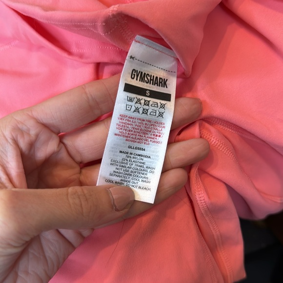 GYMSHARK WHITNEY SIMMONS Pink Leggings - New without tags - never worn - Picture 3 of 4